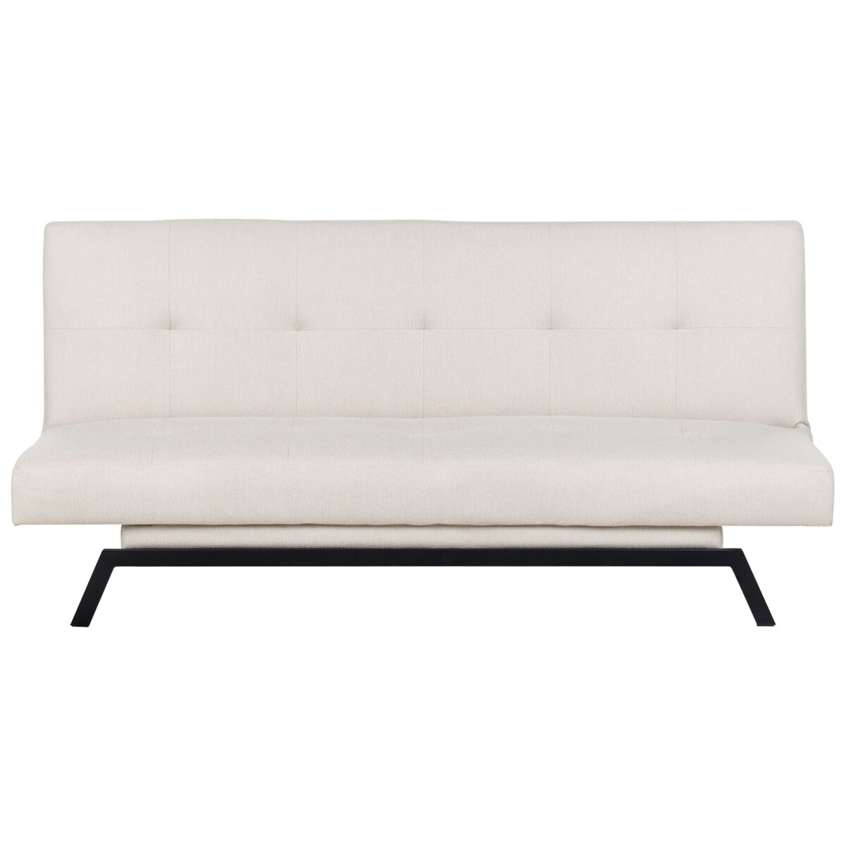 Sofa rozkładana biała LEEDS