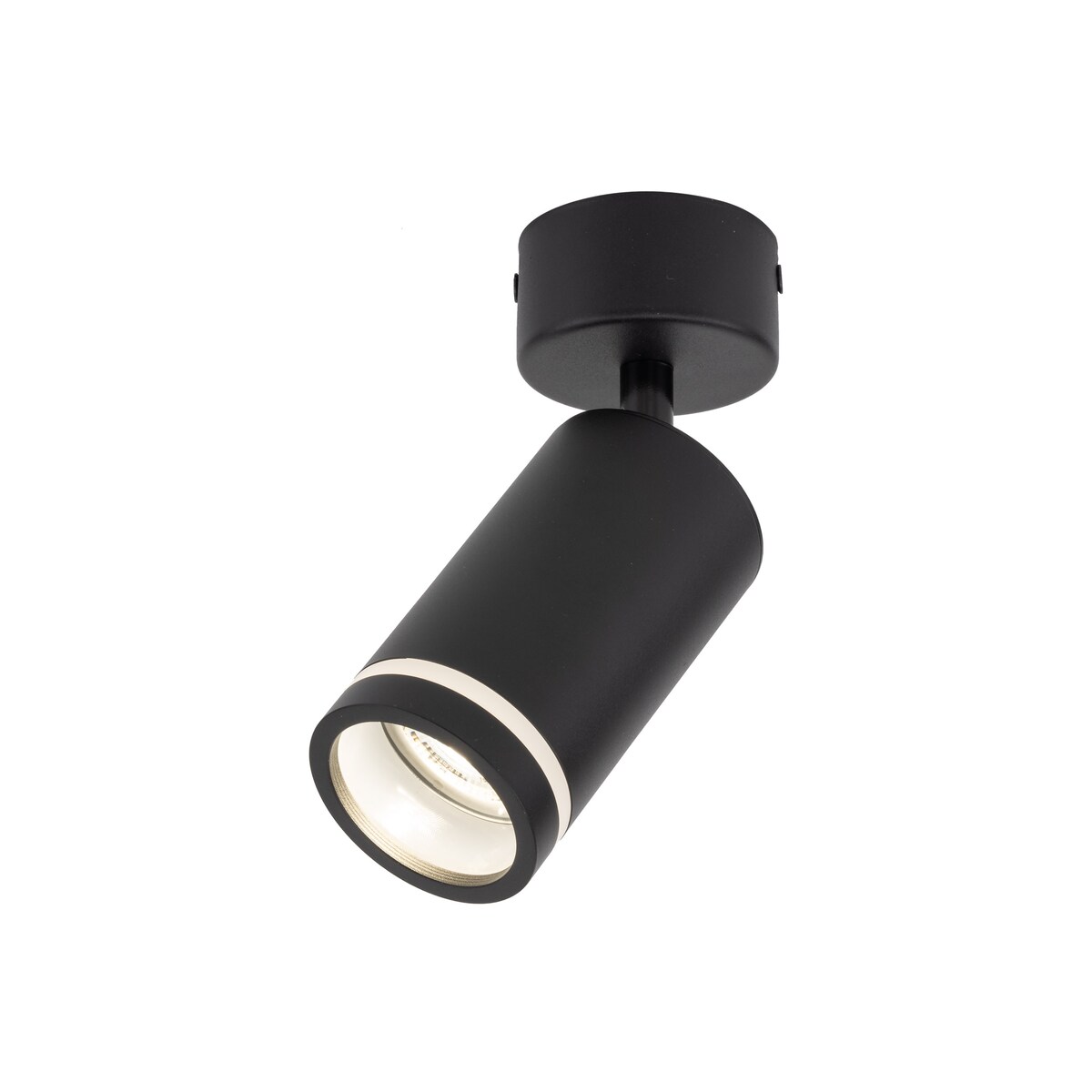 Reflektor sufitowy spot TK Lighting JET BLACK 6910 czarny GU10 ruchomy metalowy