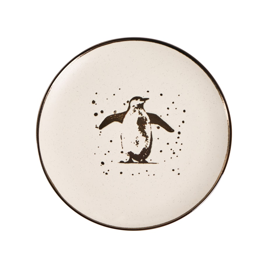 Zastawa stołowa 16-częściowa CINNAMON Kamionka Złamana biel