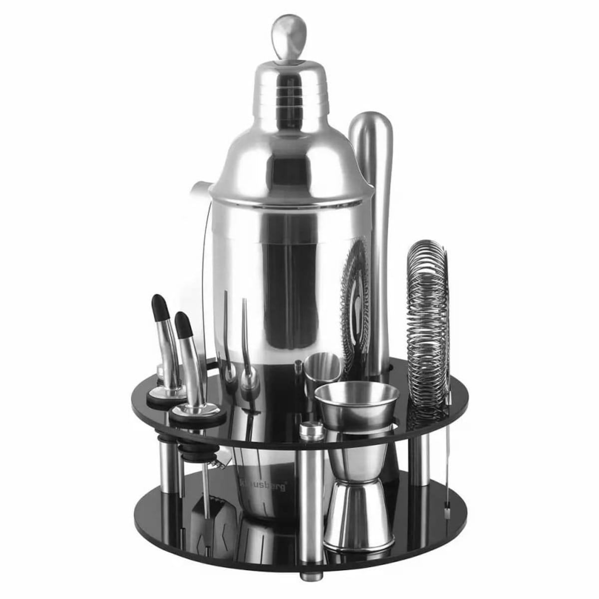 Zestaw barmański 9 elementów Shaker KLAUSBERG srebrny