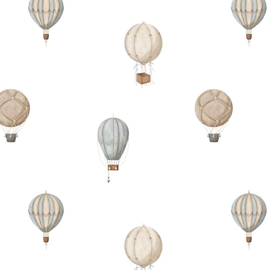 Poszewka dla dzieci OCEAN DREAM wzór D123 | błękitny balon