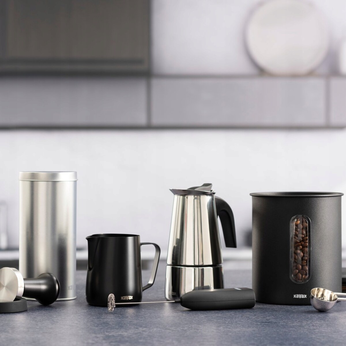 XAVAX Dzbanek do mleka ze stali nierdzewnej 350ml BARISTA