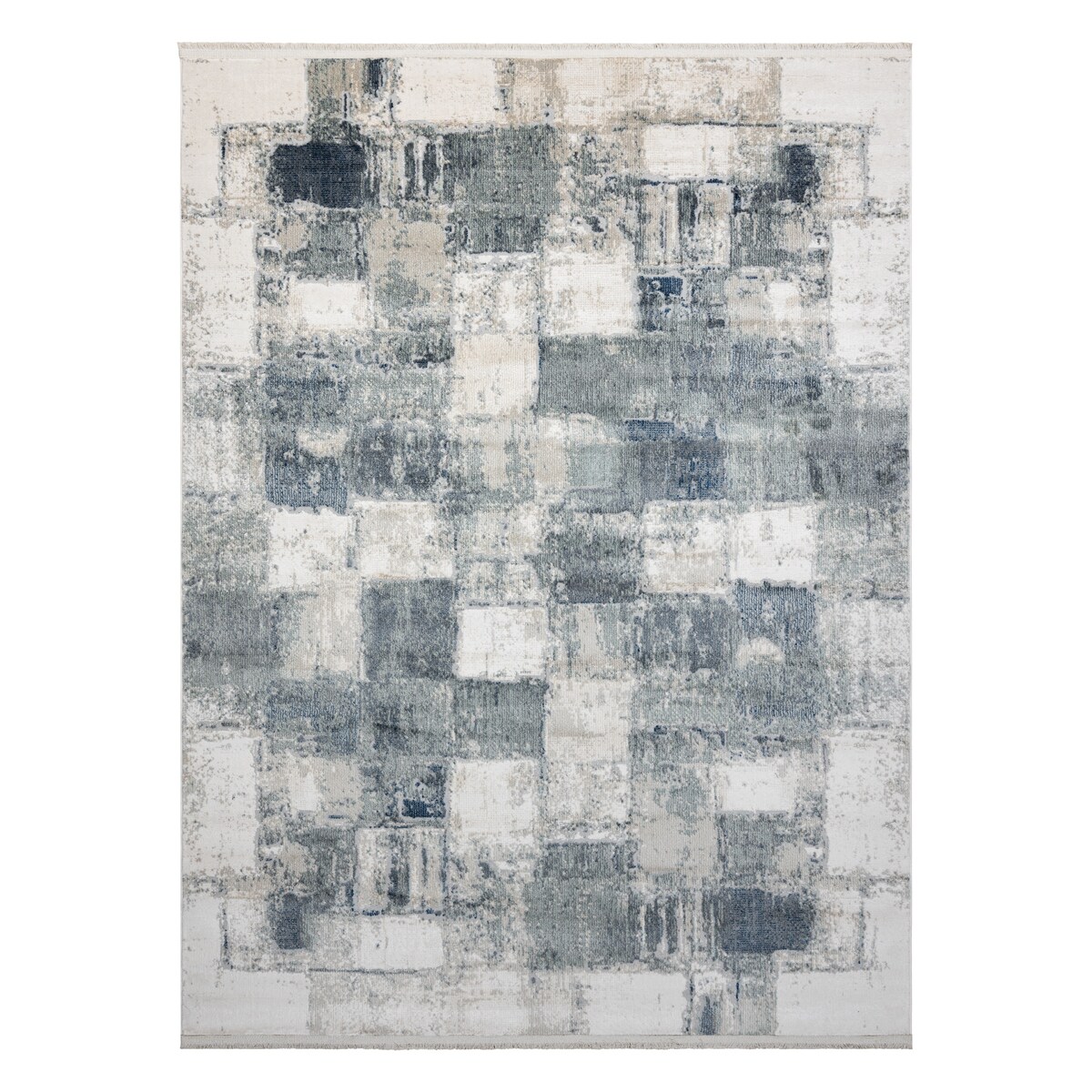 Dywan DISTIN 0143A granatowy / niebieski / 140x190 cm