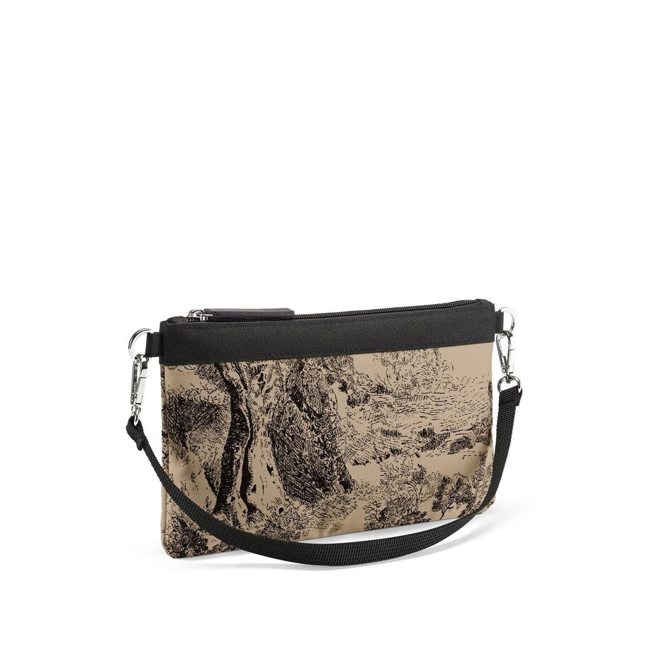 Torba MINI POUCH, jacquard brown