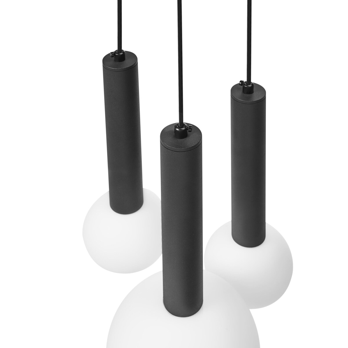 Lampa wisząca LED BOUES Metal Czarny
