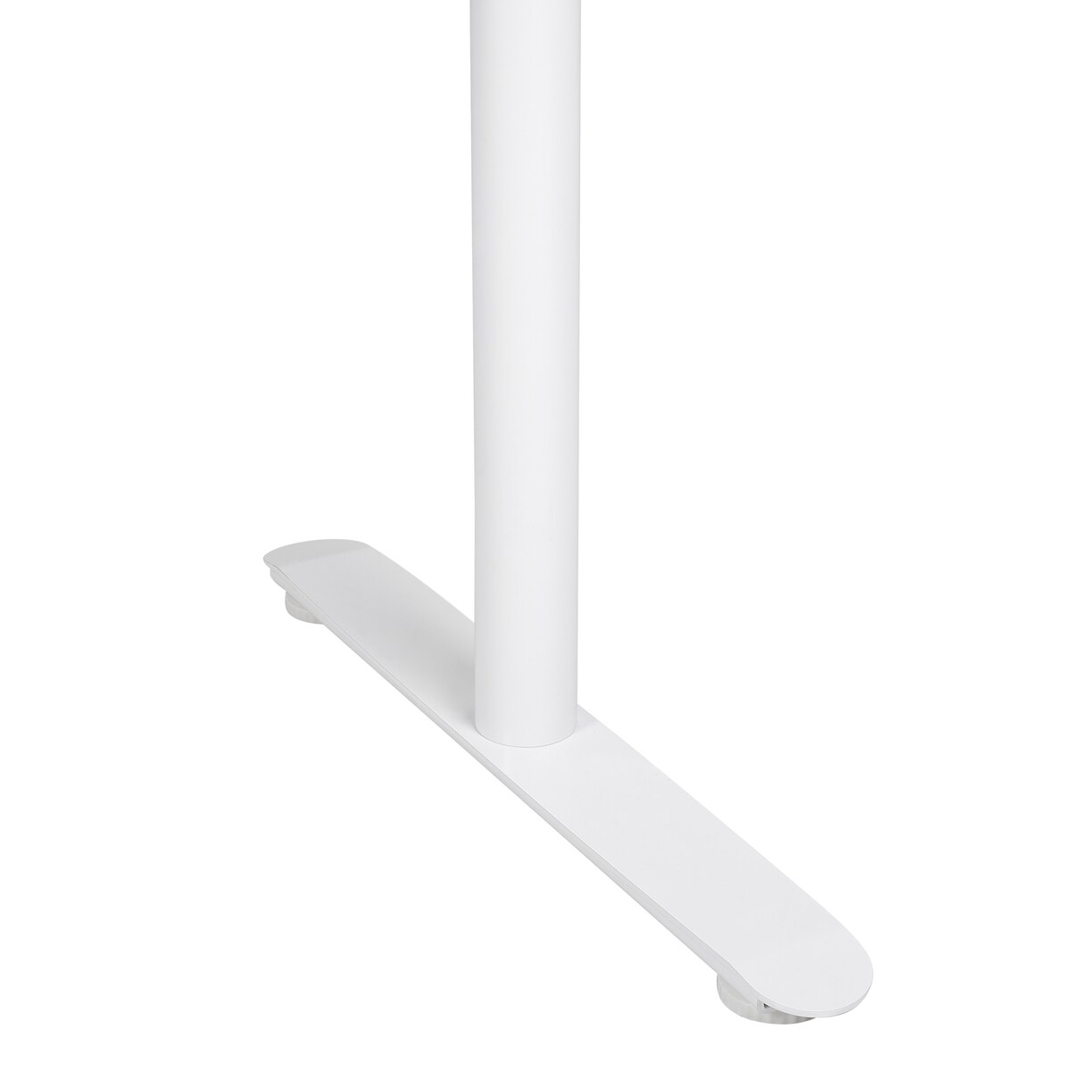 Biurko regulowane manualnie DESTINAS Czarny/ biały 160 cm 72 cm