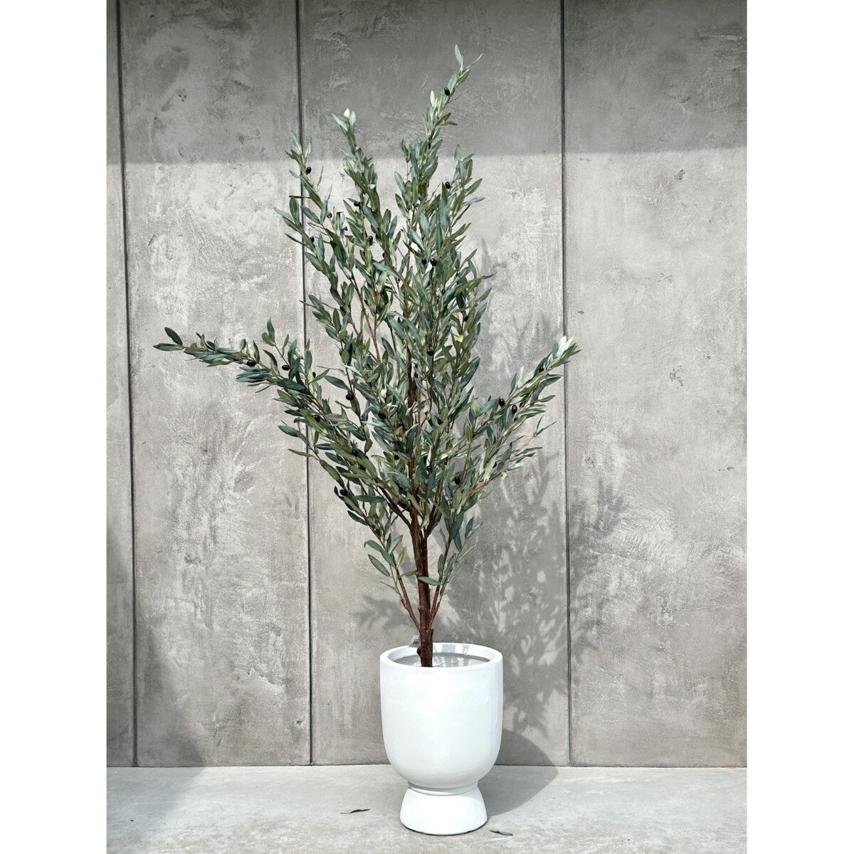 DUŻE DRZEWKO OLIWNE SZARE 190 cm