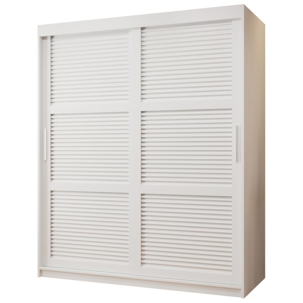 Szafa przesuwna Garderoba ŻALUZJA 150 biały