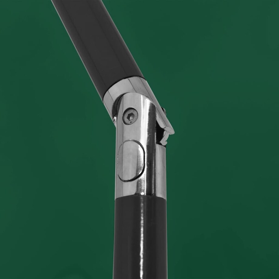 vidaXL Parasol plażowy, zielony, 200x125 cm