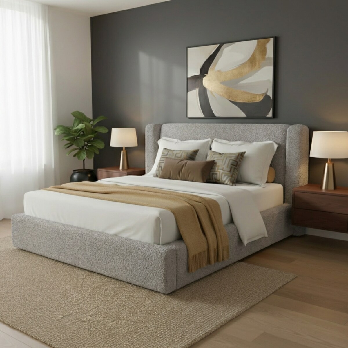 Łóżko Tapicerowane Toscana 120X200 Stelaż Pojemnik Na Pościel Abriamo 05