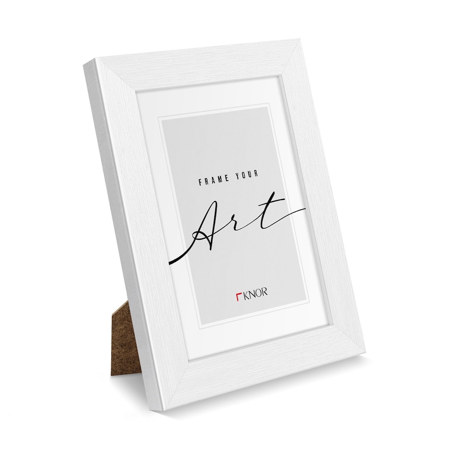 Biała ramka na zdjęcia 18x24 cm, foto rama, szeroka elegancka rama