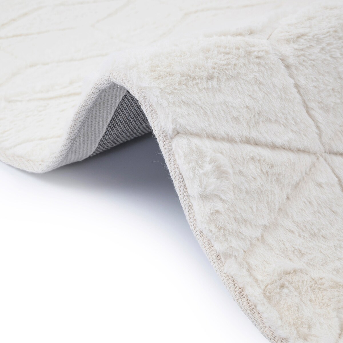 Dywan miękki Rabbit Prestige 120x160 cm e-floor OEKO-TEX kremowy