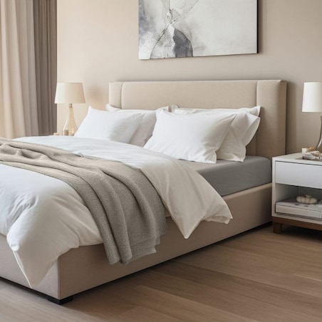 Prześcieradło jersey z elastanem z gumką 90x200 kolor popiel