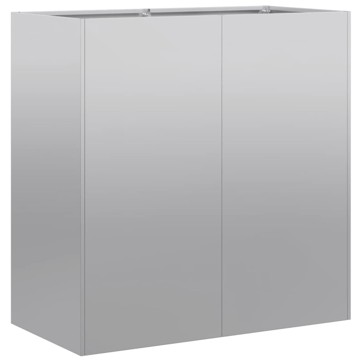 vidaXL Doniczka 80x40x80 cm Stal ocynkowana