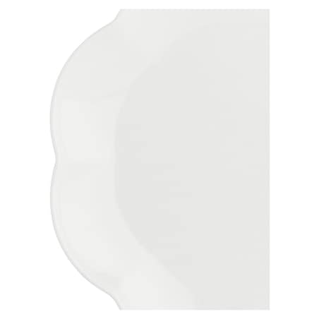 Zestaw 6 talerzy do sałatek Villadeifiori - Biały, 23 cm