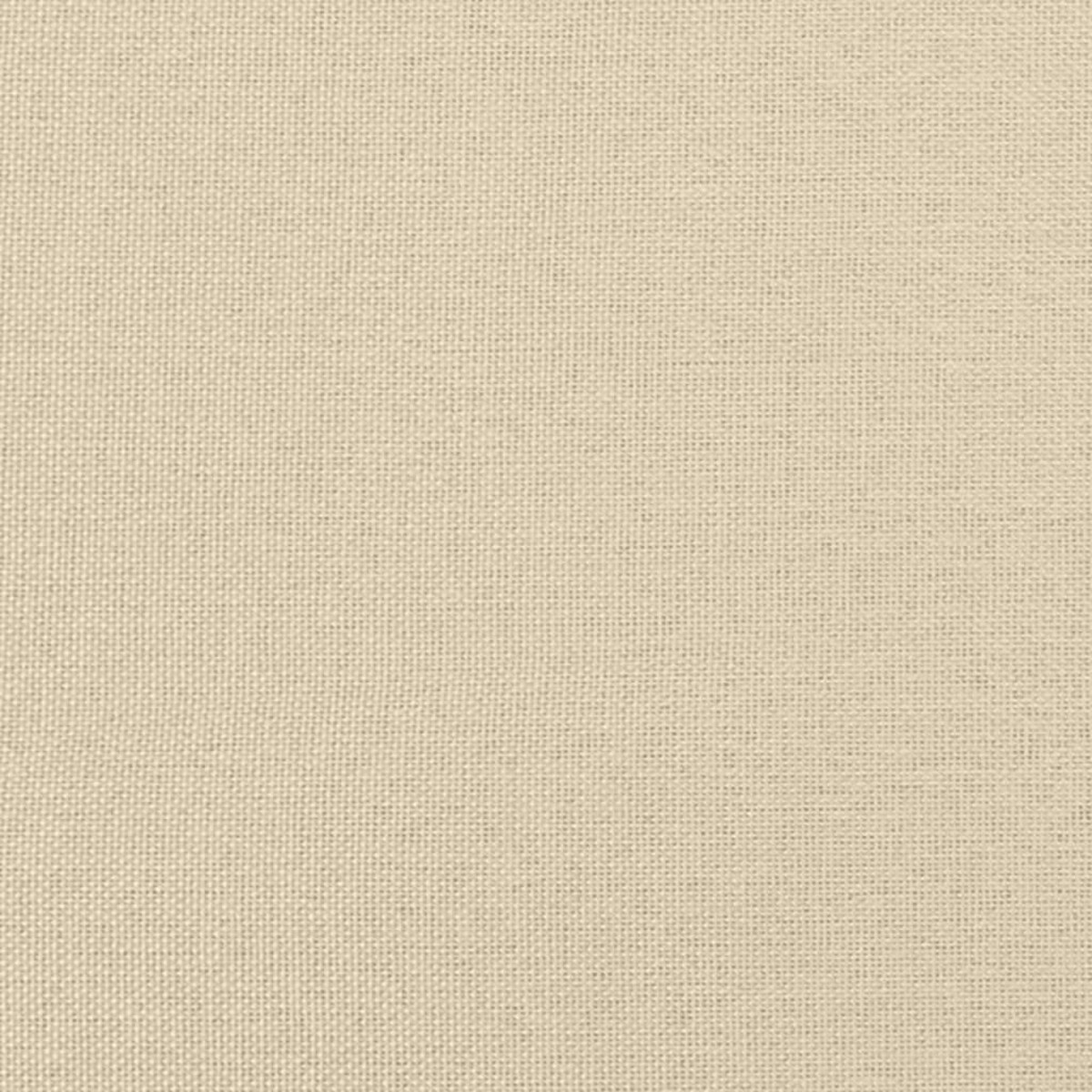 vidaXL 2-osobowa sofa, kremowa, 140 cm, tapicerowana tkaniną