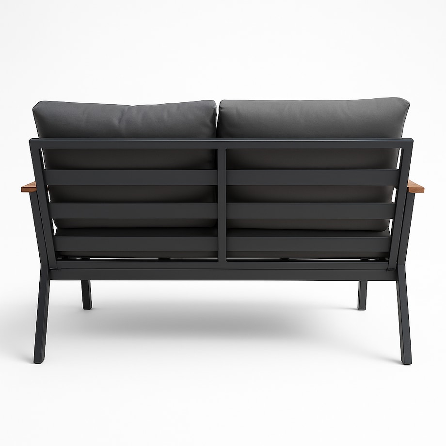 Zestaw Mebli Ogrodowych Komplet 2X Krzesło Sofa Stolik Na Taras Balkon Duży