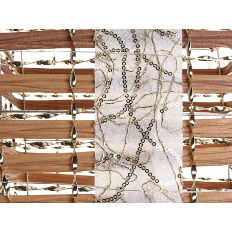 Zestaw 3 dekoracji świątecznych LED TISSO Prezenty świąteczne 20/25/30 cm Brązowy