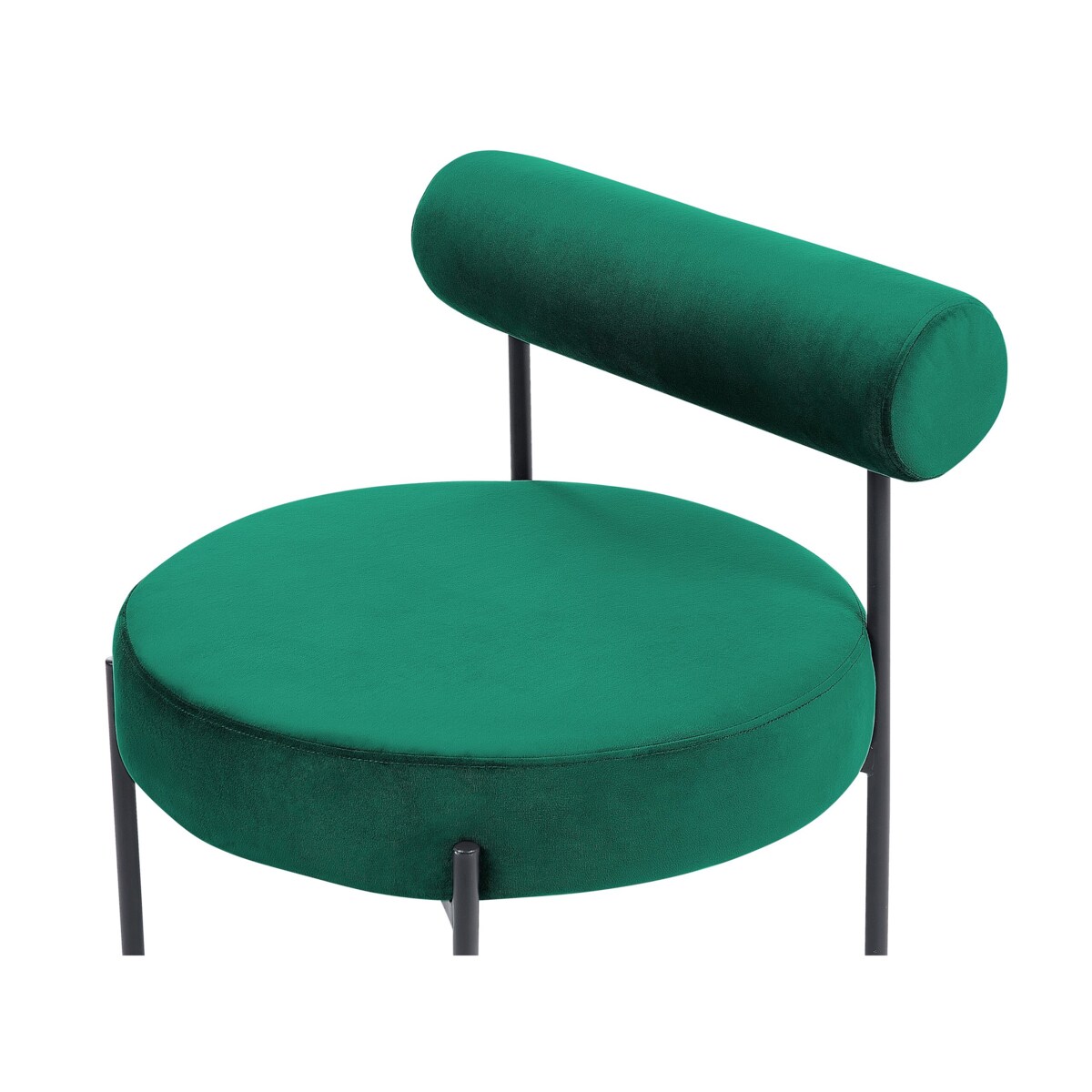 Fotel welurowy szmaragdowy ALPHA