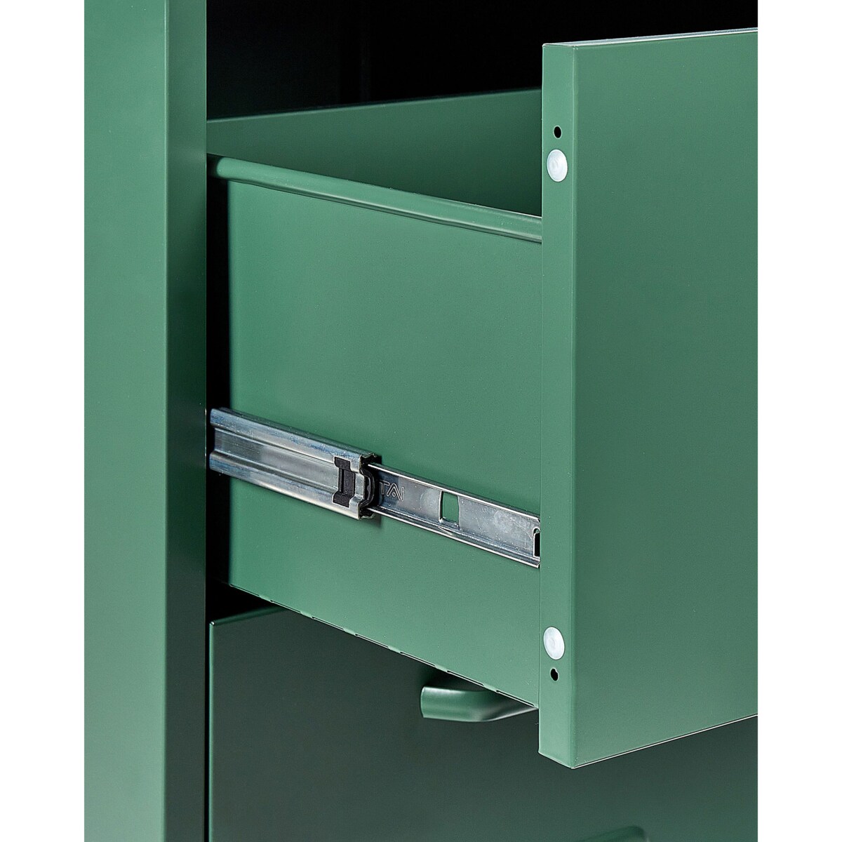 Szafka biurowa metalowa zielona WOSTOK
