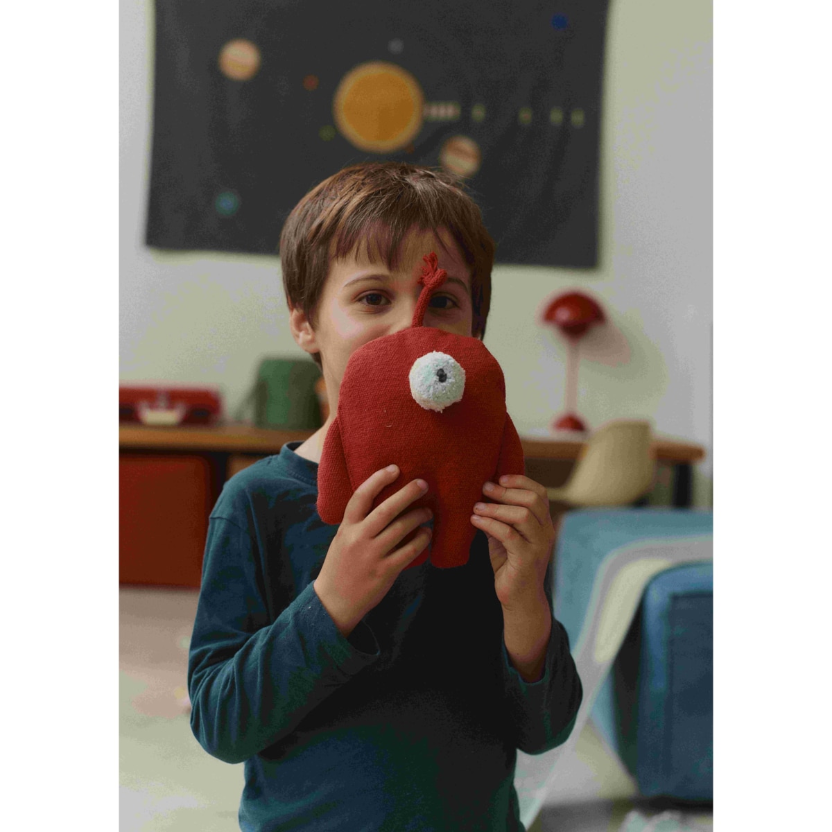 Kosz dekoracyjny UFO, "Mom, I want to be an astronaut" Lorena Canals