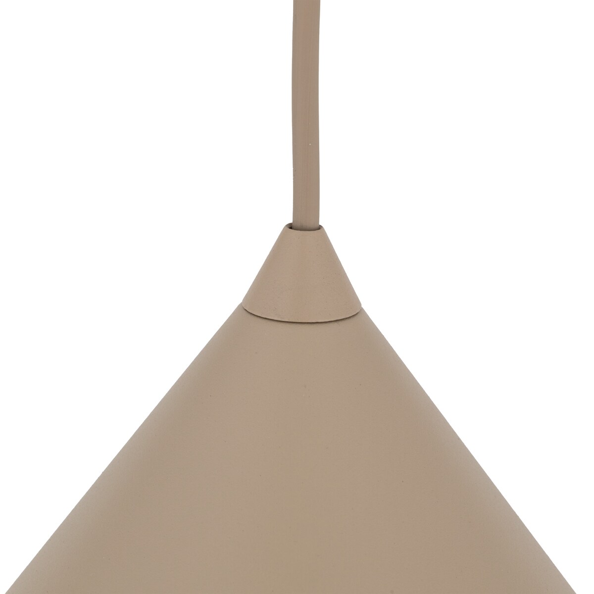 Lampa wisząca beżowa TK Lighting CONO SABIA S 10619 E27 19 cm nowoczesna do salonu i kuchni