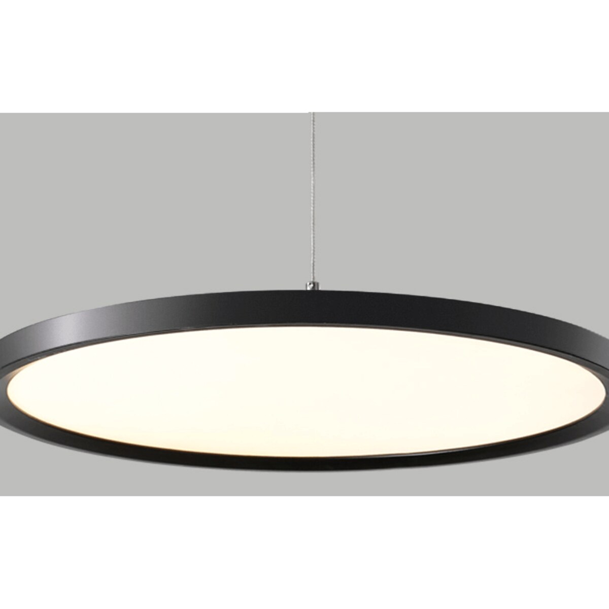 LAMPA wisząca DISC CHUA-16W-NW Abigali okrągła OPRAWA dysk LED 16W 4000K zwis czarny