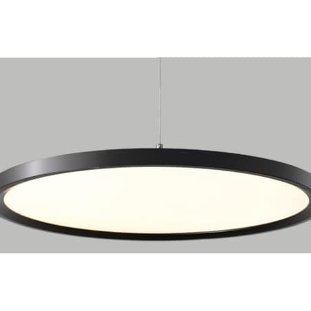 LAMPA wisząca DISC CHUA-16W-NW Abigali okrągła OPRAWA dysk LED 16W 4000K zwis czarny