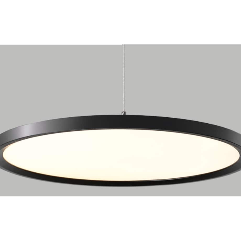 LAMPA wisząca DISC CHUA-16W-NW Abigali okrągła OPRAWA dysk LED 16W 4000K zwis czarny