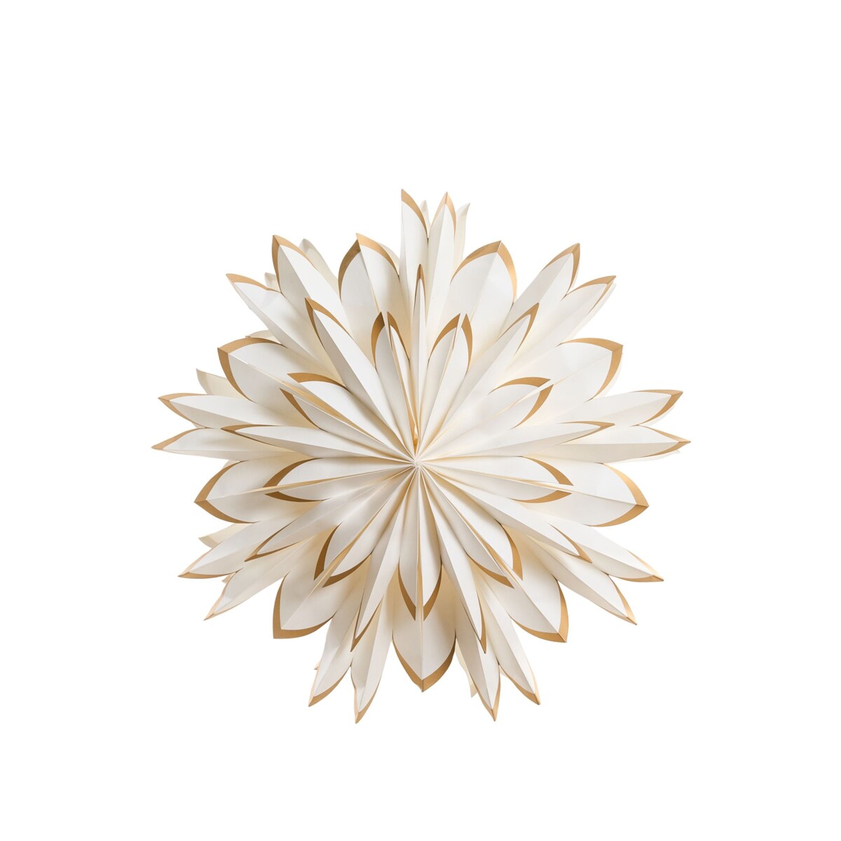 Dekoracja świąteczna SVEDAN Gwiazda 60 cm Złamana biel