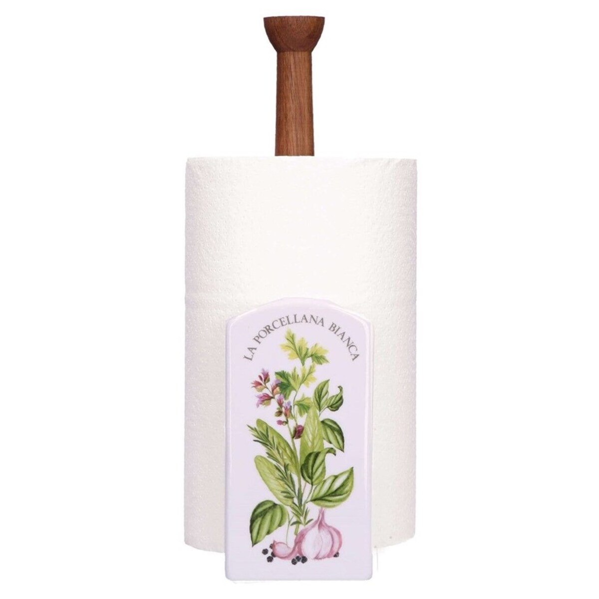 Stojak na ręcznik papierowy Conserva - Biały, 32 cm