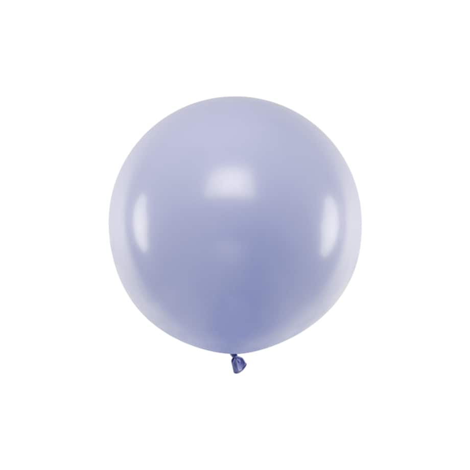 Balon okrągły 60cm, Pastel Light Lilac