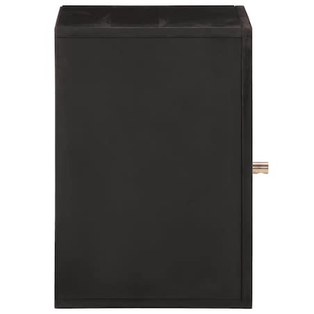 vidaXL Szafka ścienna do łazienki, 38x33x48 cm, lite drewno mango