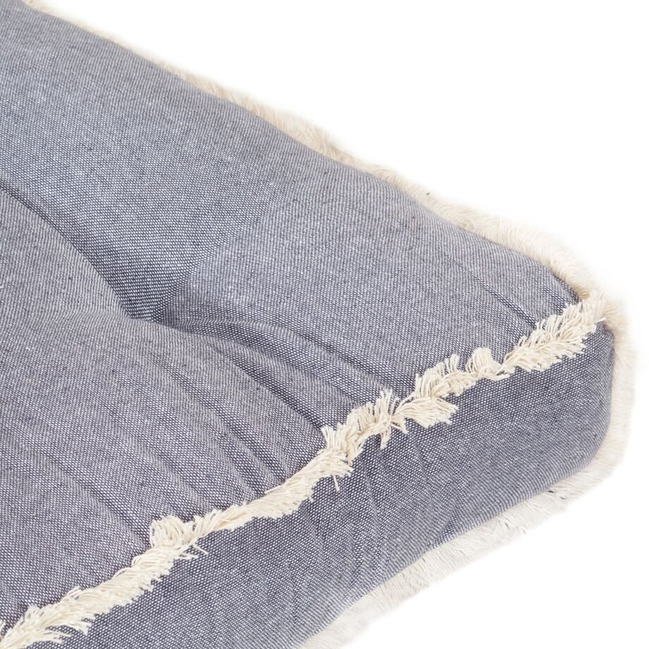 vidaXL Poduszka na sofę z palet, antracytowa, 120x80x10 cm