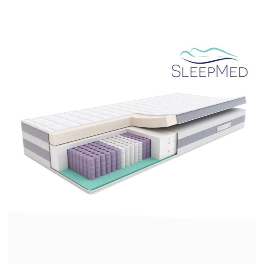 SLEEPMED HYBRID SUPREME PLUS - materac multipocket, sprężynowy