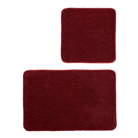 Kleine Wolke Relax Dywanik łazienkowy czerwony 55x 65 cm