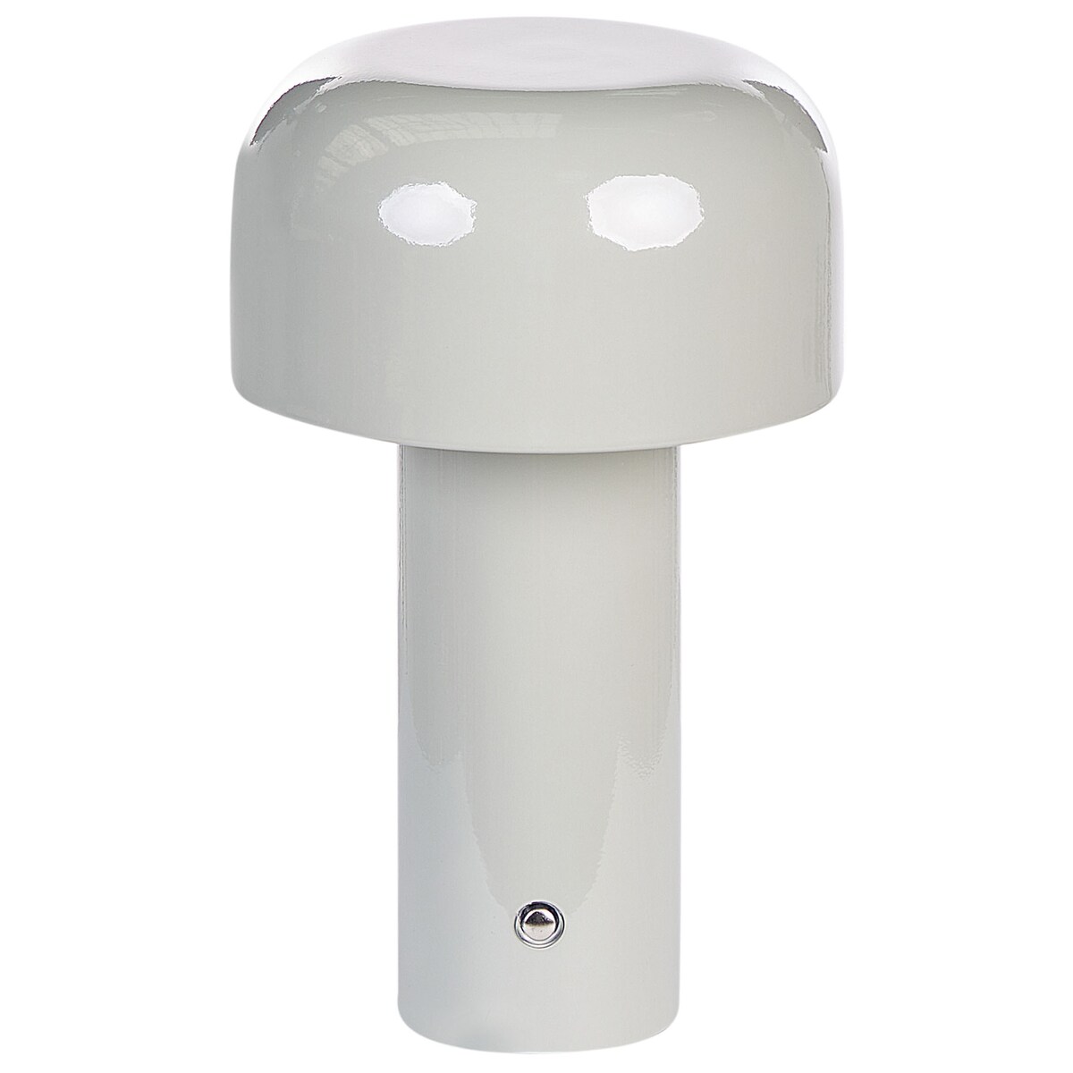 Bezprzewodowa lampa stołowa LED BESOS Ze ściemniaczem Metal Szary