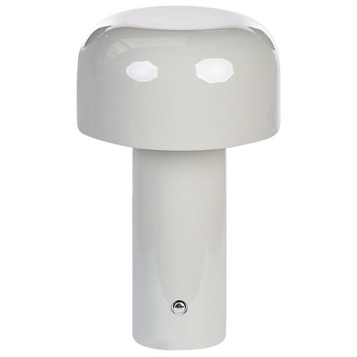 Bezprzewodowa lampa stołowa LED BESOS Ze ściemniaczem Metal Szary