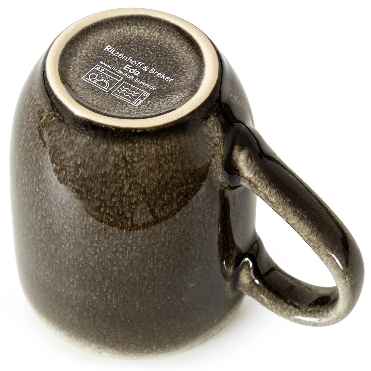 EDA Kubek 6 szt., brązowy/szary/beżowy