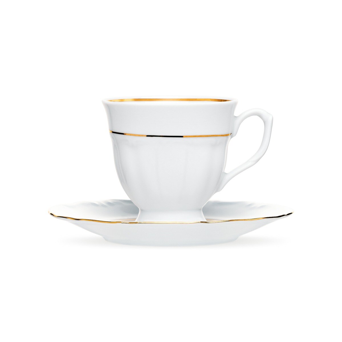 Garnitur do kawy dla 12 osób 39 el. Maria Teresa Złota Linia B014