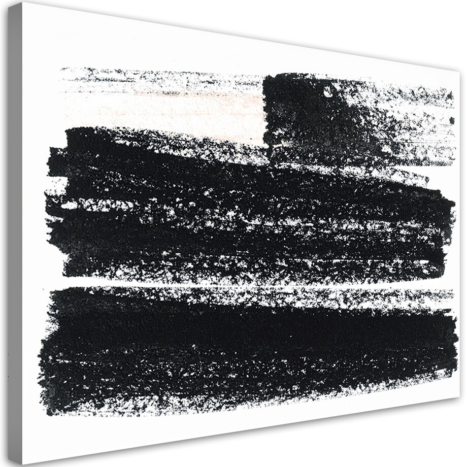 Obraz czarno biały do salonu sypialni biura, Nowoczesna Abstrakcja 90x60