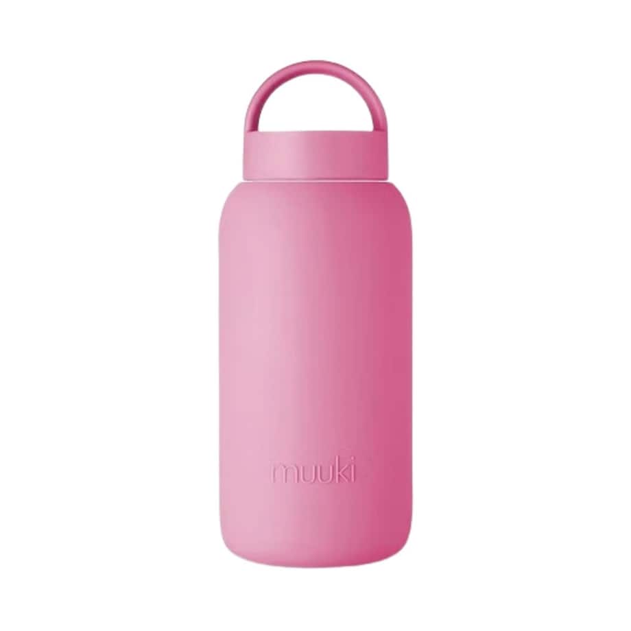 MUUKI DAILY BOTTLE szklana butelka na wodę 720 ml, Flamingo Pink