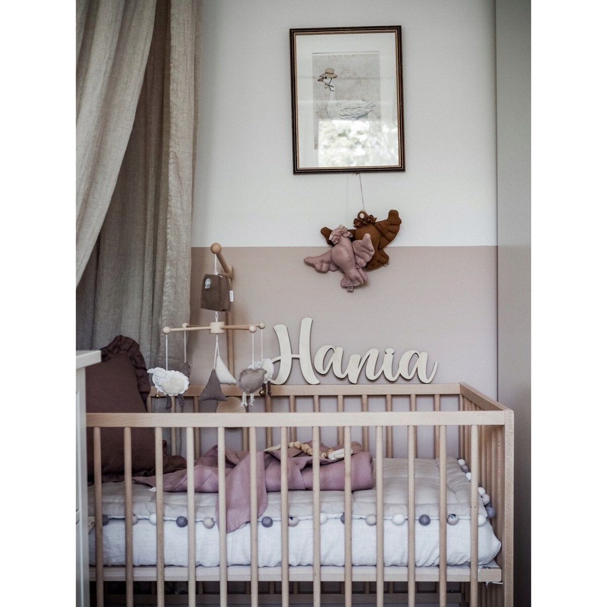 Owieczki – karuzela do łóżeczka z obrotową pozytywką