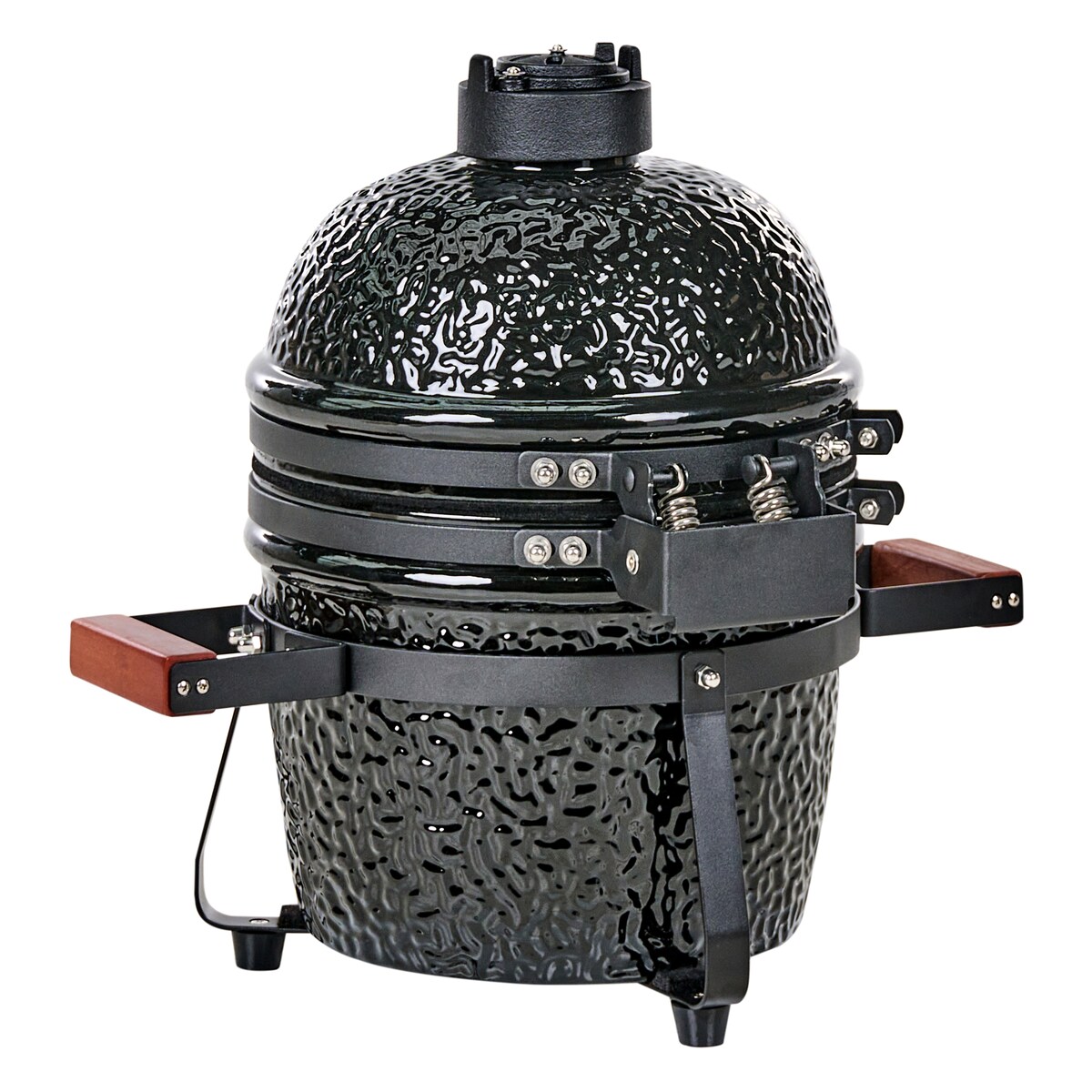 Mini grill węglowy KAMADO Ceramika Czarny