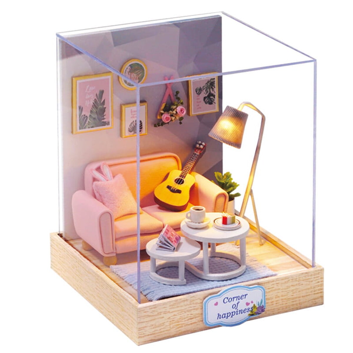 Miniaturowy domek - Popołudnie z gitarą