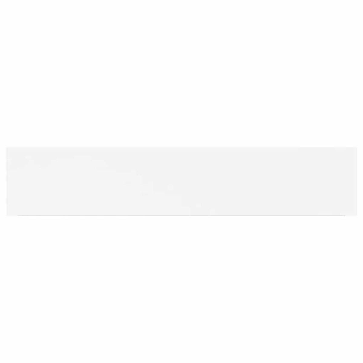 vidaXL Półka ścienna, biała, 120x23,5x3,8 cm, MDF