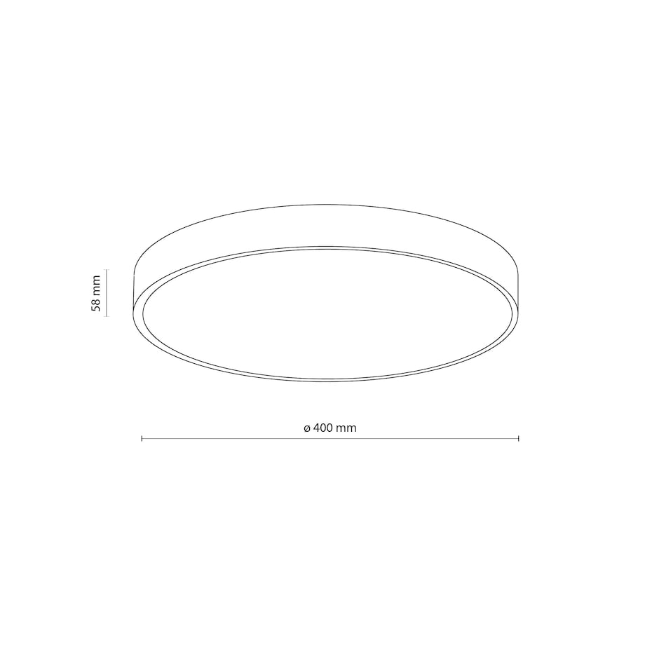 Lampa Sufitowa Łazienkowa Tk Lighting Velis Chrome Plafon Led 30W Ip54 Zmienna Barwa, Ściemniany