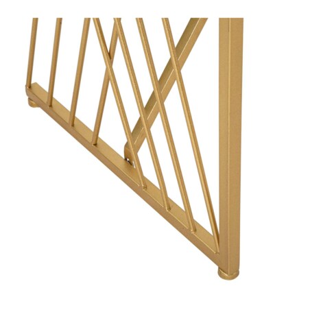 Konsola złota EASY, 120 x 40 x 80 cm