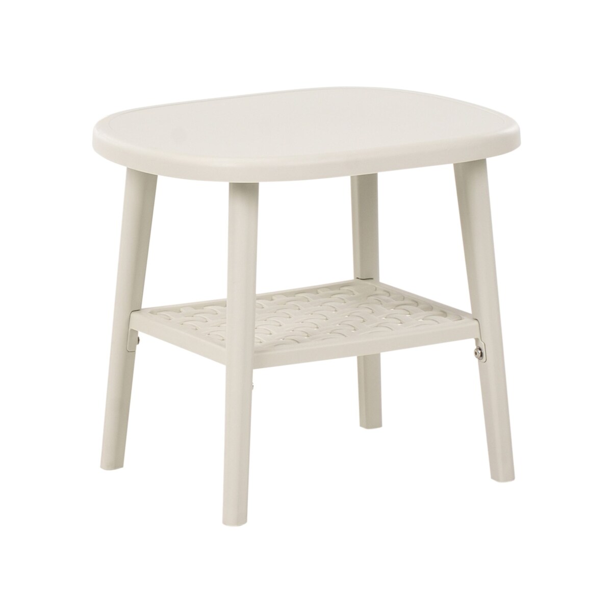 Zestaw mebli balkonowych SICELLE Złamana biel