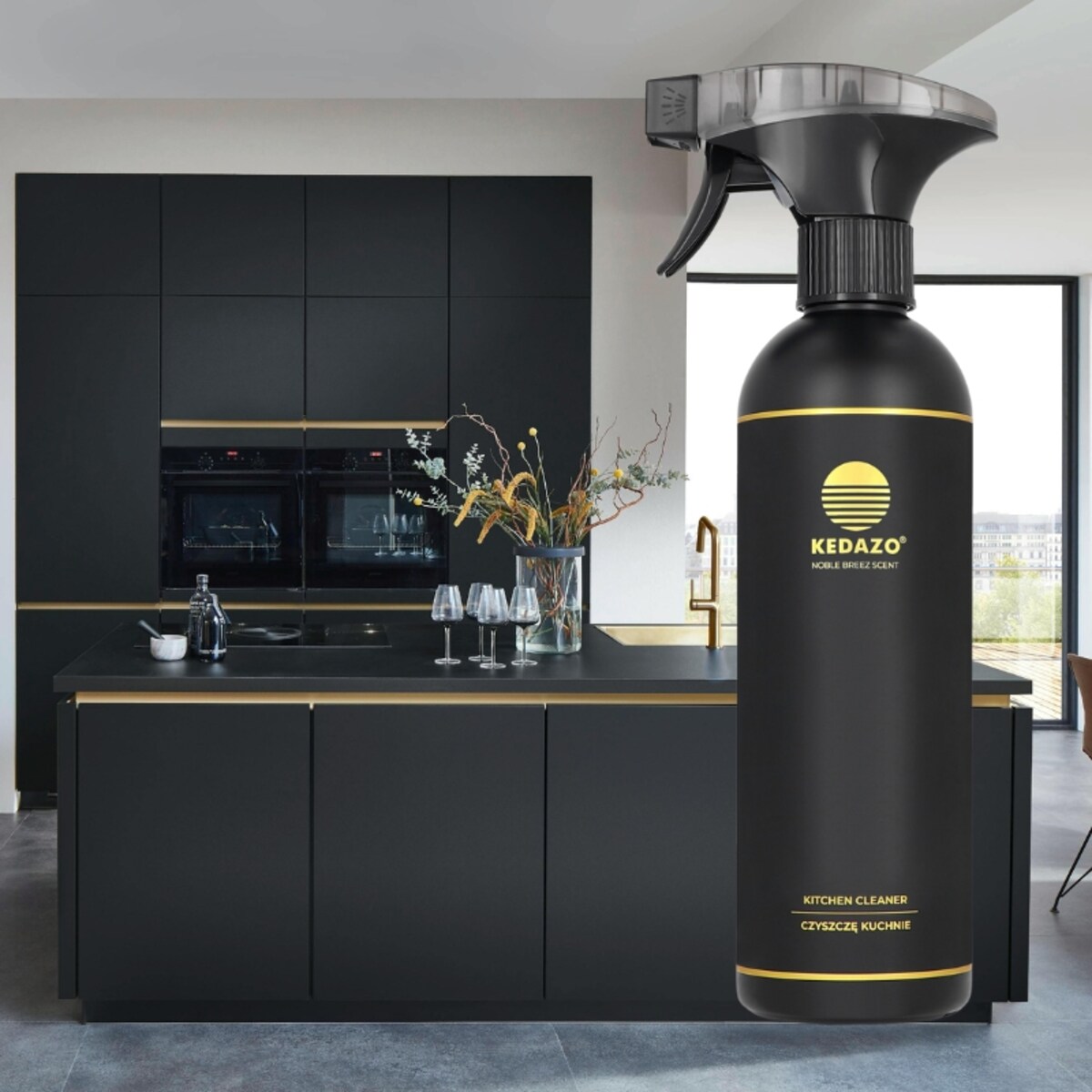 płyn do czyszczenia w kuchni, lodówki... -KEDAZO Kitchen Cleaner